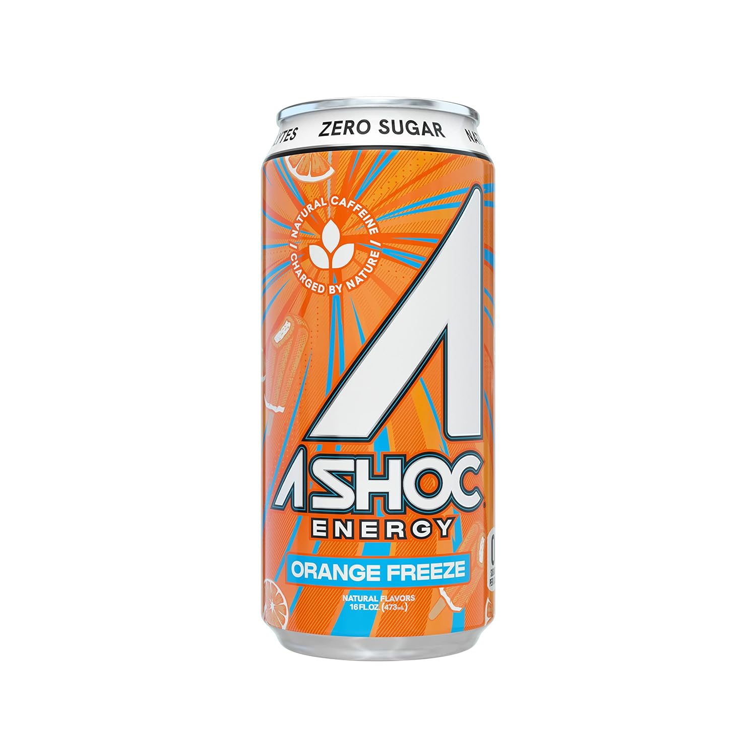 A SHOC Performance Energy Drink, Blue Raspberry, 16 Ounce Can, Natural Energy Blend, BCAAs, Ocean Mineral Electrolytes, and No Chemical Preservatives, 12-pack - Image 6